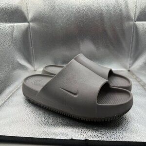 Size M9/W10 Nike Calm Pewter Gray Unisex Gym Swim Beach Pool Slide Sandals